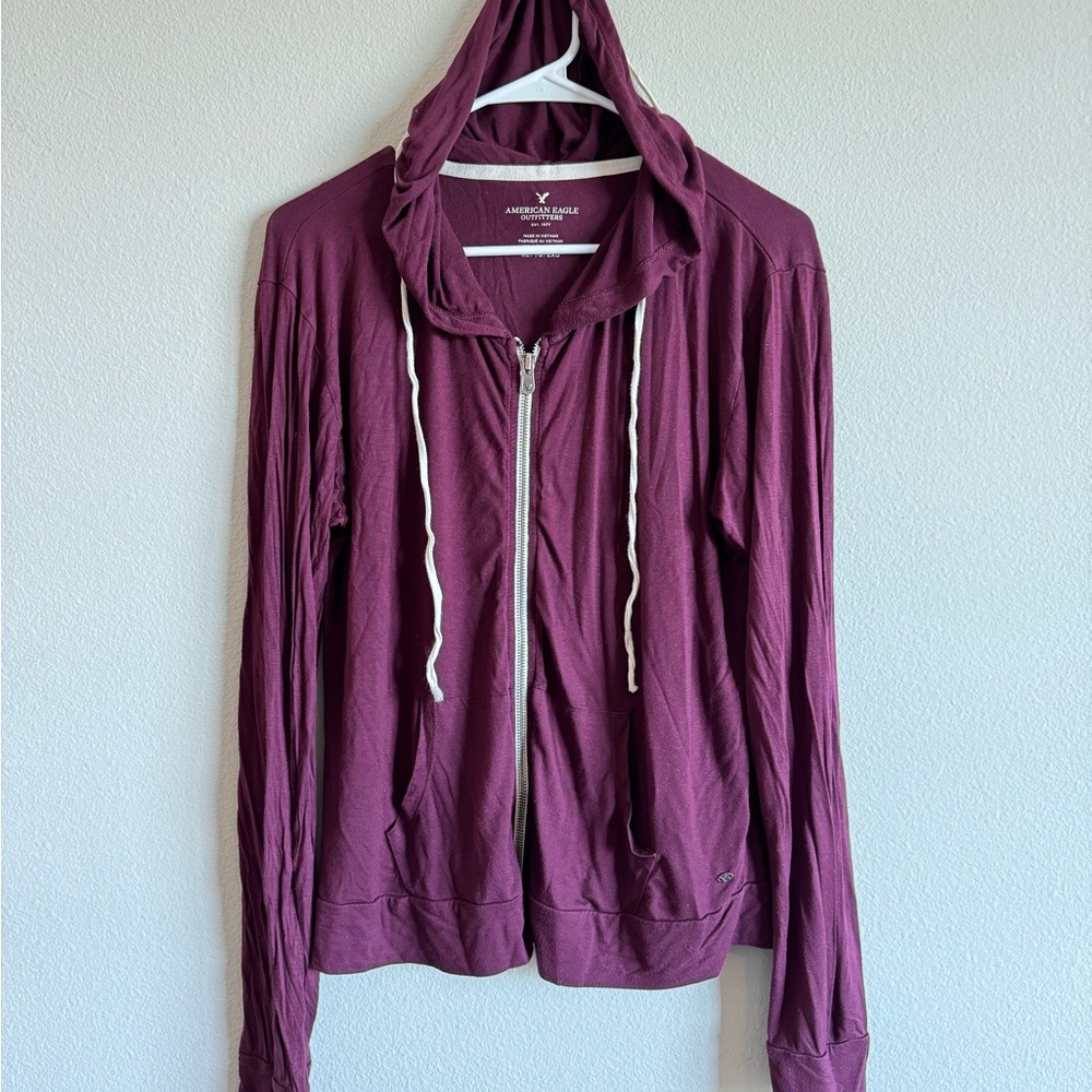American Eagle Outfitters Purple Relaxed Fit Jacket Size XL